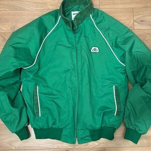 Large 80's Pioneer Seed producer jacket windbreaker coat men's vintage 1980's gr